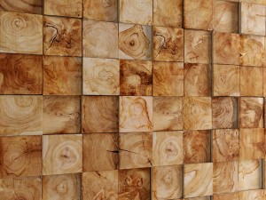 mosaic wood panel 3d set 3D Модель