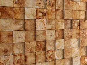mosaic wood panel 3d set 3D Модель