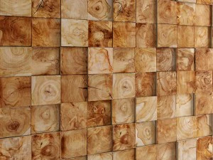 mosaic wood panel 3d set 3D Model