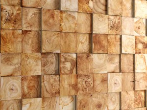 mosaic wood panel 3d set 3D Model