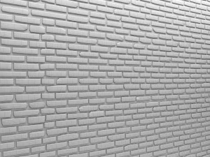 Ziegelwand 3d 3D Modell