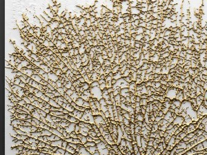 panel painting 3d coral 3D Model