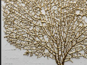 panel painting 3d coral 3D Model