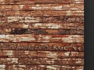 art wall of wooden planks 3d 3Dモデル