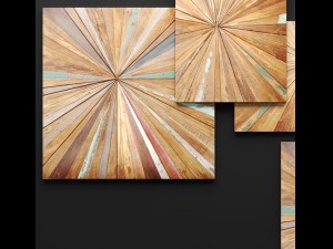 jeffan vintage square wall decor 3D Model