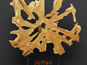 jeffan art wood decor set 3D Model