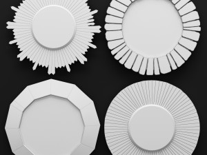 mirror set 3D Модель