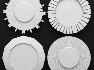 mirror set 3D Model