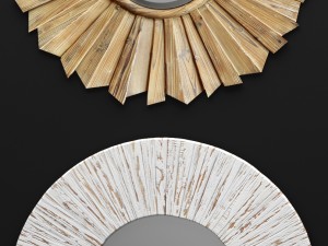 mirror set 3d Modello 3D