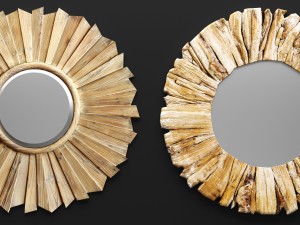 mirror set 3d Modello 3D