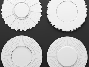 mirror set 3d Modello 3D