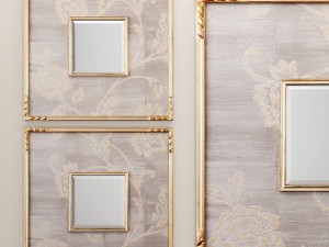 evelyn square mirror uttermost 3D Model