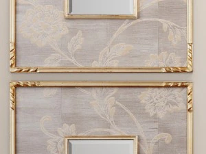 evelyn square mirror uttermost 3D Model