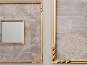 evelyn square mirror uttermost Model 3D