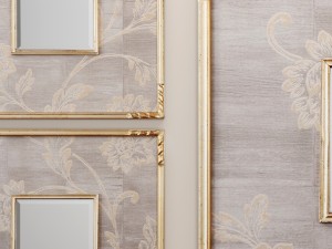 evelyn square mirror uttermost Model 3D