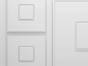 evelyn square mirror uttermost 3D Model