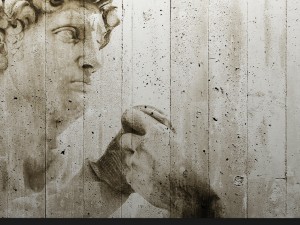 david street art wall mural 3D Model