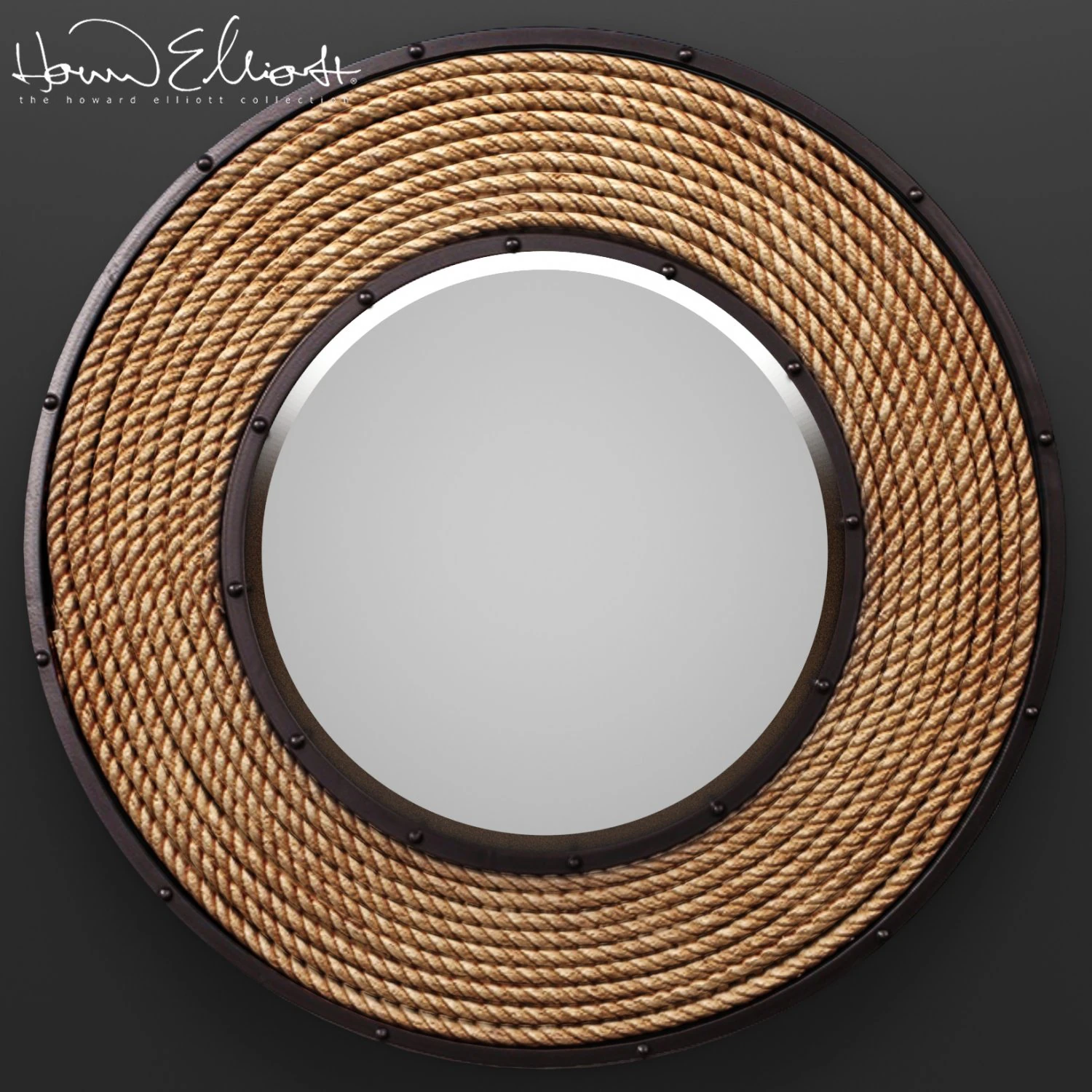 howard elliott 13248 south hampton rope mirror 3D Model .c4d .max .obj .3ds .fbx .stl .blend 