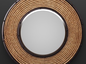 howard elliott 13248 south hampton rope mirror 3D Model