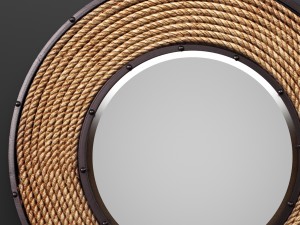 howard elliott 13248 south hampton rope mirror 3D Model