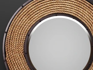 howard elliott 13248 south hampton rope mirror 3D Model