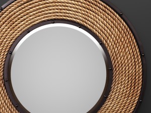 howard elliott 13248 south hampton rope mirror 3D Model