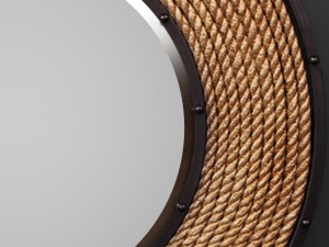 howard elliott 13248 south hampton rope mirror 3D Model