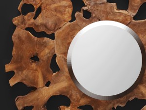 decorative wall mirror by woodland 3D Модель