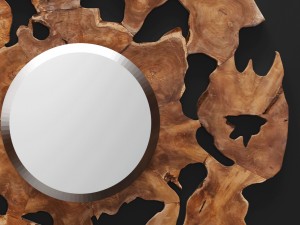 decorative wall mirror by woodland 3D Модель