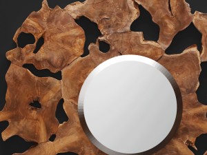 decorative wall mirror by woodland 3D Модель