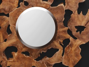 decorative wall mirror by woodland 3D Модель