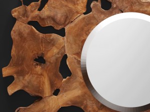 decorative wall mirror by woodland 3D Модель