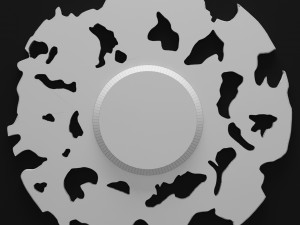 decorative wall mirror by woodland 3D Модель