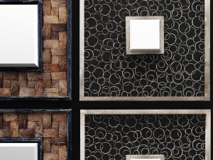 colusa barros wall mirror by uttermost 3D 모델