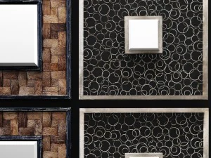 colusa barros wall mirror by uttermost 3D Model