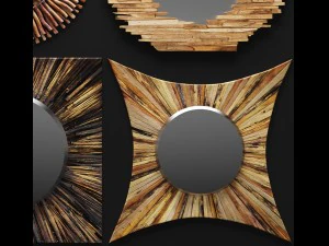 mirror set 3d 3D Model