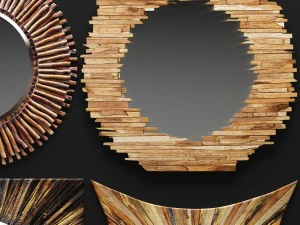 mirror set 3d 3D Model