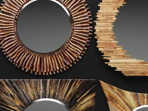 mirror set 3d 3D Model