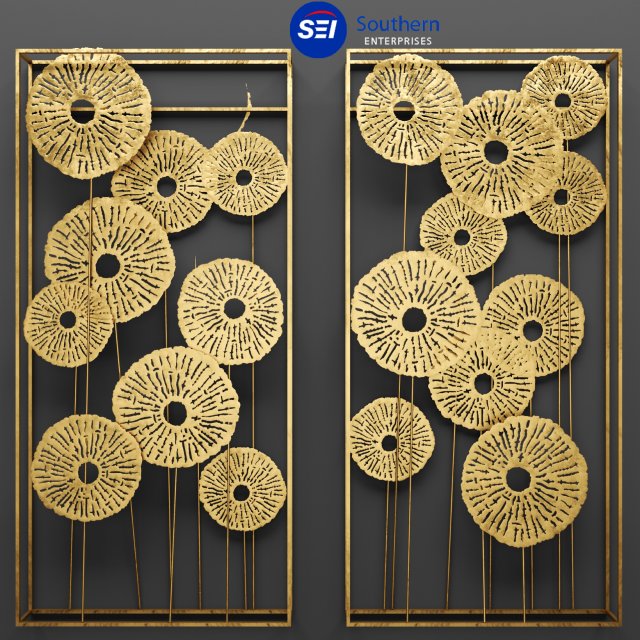 southern enterprises aura wall sculpture 3d Modello 3D .c4d .max .obj .3ds .fbx .stl .blend 