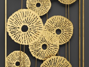 southern enterprises aura wall sculpture 3d Modello 3D