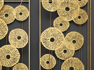 southern enterprises aura wall sculpture 3d Modello 3D