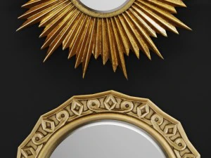 set mirrors 3D Model