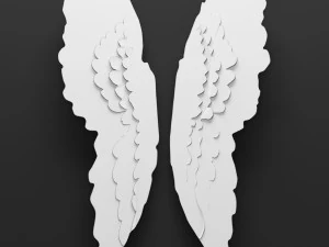 thelma wing wall dcor 3D Model