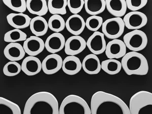 slice wall panel rectangle 3D Model
