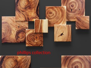 square standout wall art set of 8 3D Model