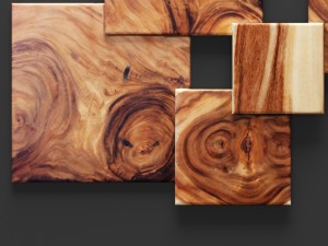 square standout wall art set of 8 3D 모델