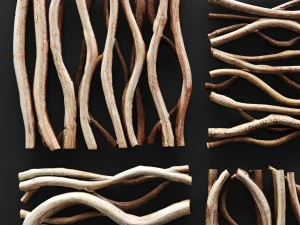 vine wall tile 3D Model