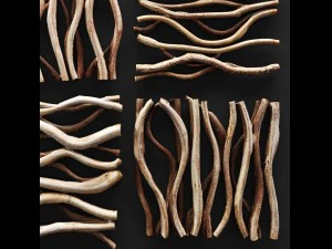 vine wall tile 3D Model