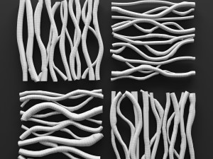 vine wall tile 3D Model