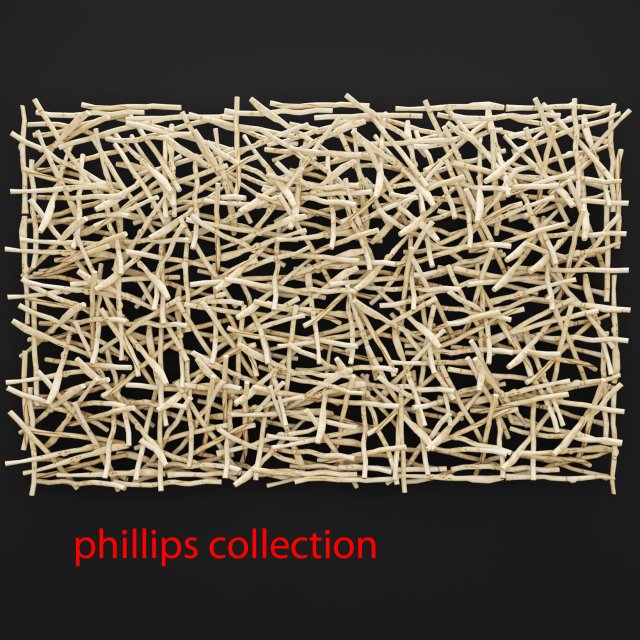 stick wall art 3Dモデル .c4d .max .obj .3ds .fbx .stl .blend 